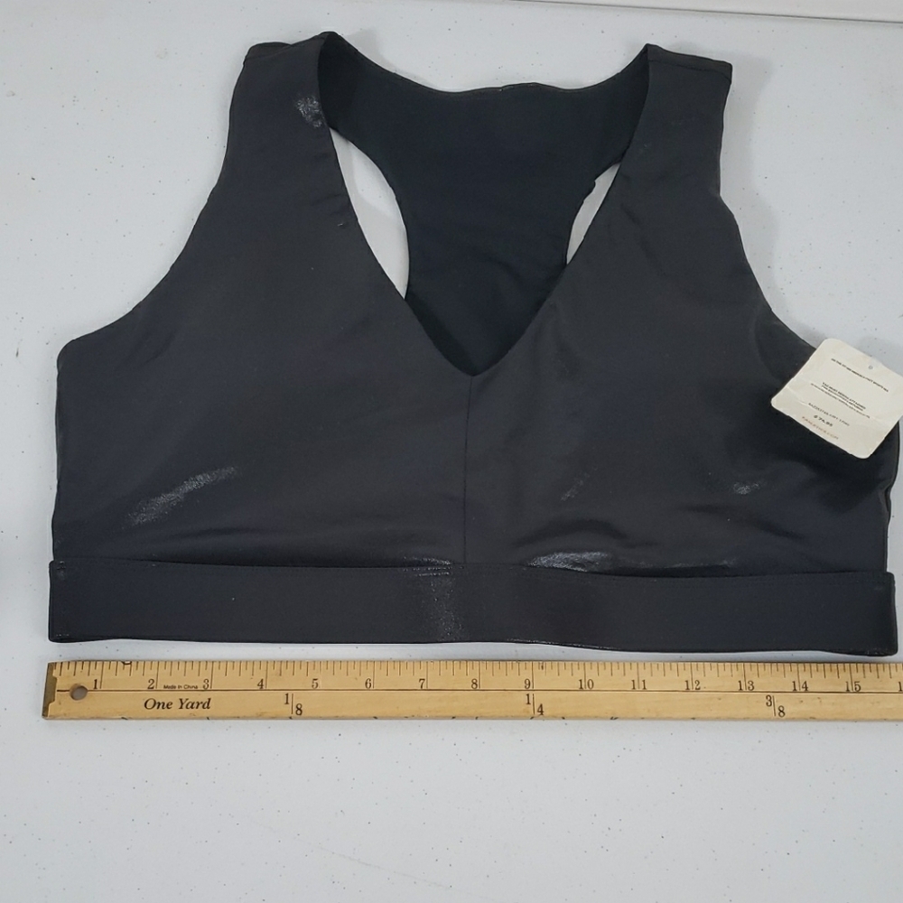 Fabletics Charcoal Sports Bra